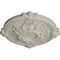 Ekena Millwork Hamilton Ceiling Medallion (Fits Canopies up to 3 3/4"), 17 3/8"OD x 1 3/4"P, Pot of Cream Crackle CM17HAPCC - alternate 2